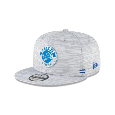 Sapca New Era Detroit Lions NFL Official NFL Fall Sideline 9FIFTY Snapback - Gri